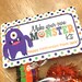 Halloween Treat Topper PRINTABLE Make Your Own Monster Kit - Etsy