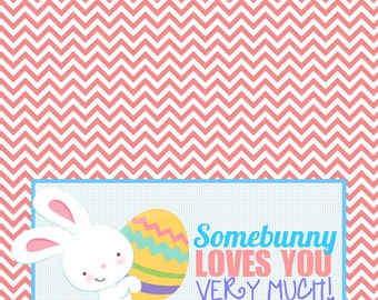 Easter treat topper, somebunny, bunny, PRINTABLE treat topper, easter favor, easter treat, holiday treat
