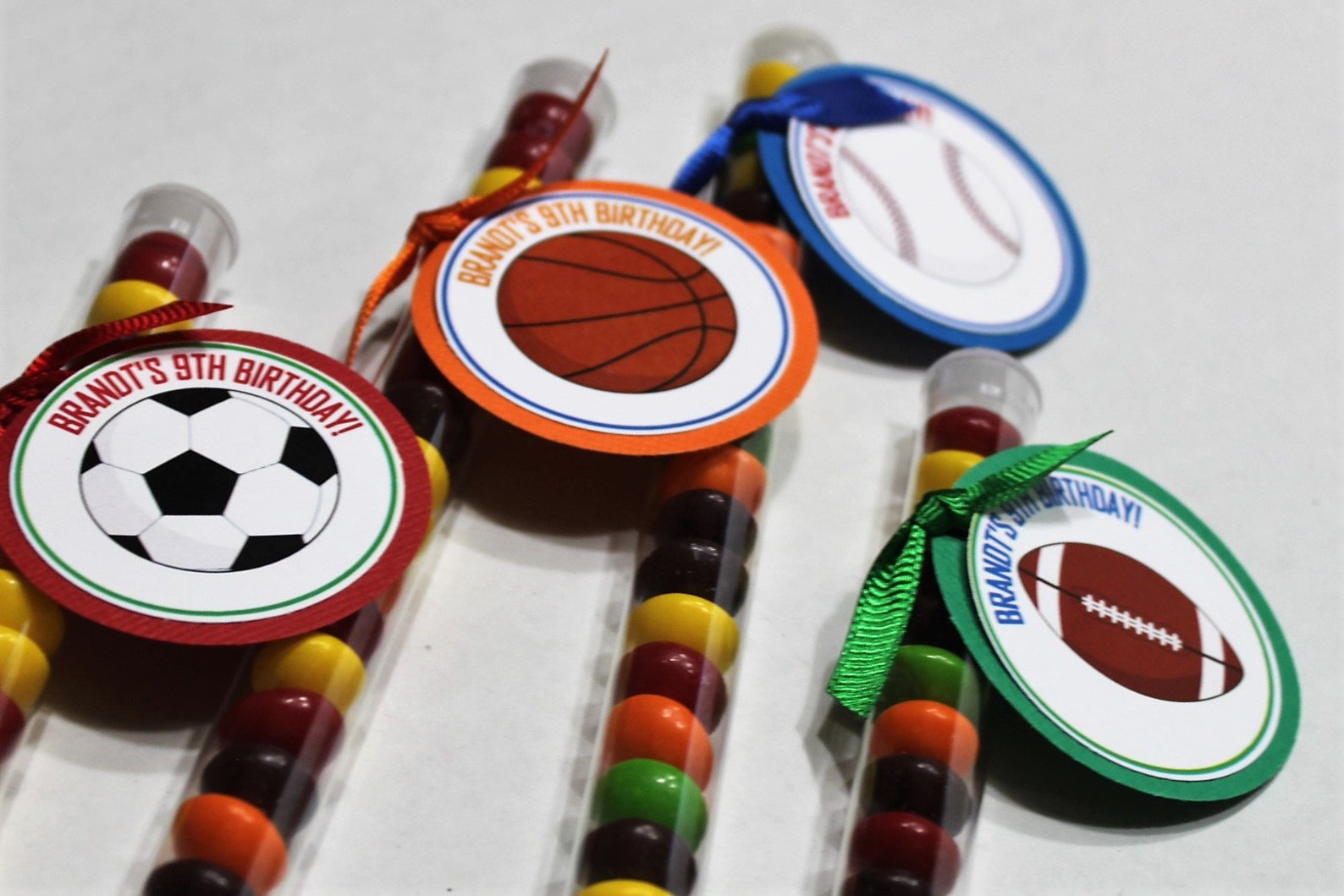 All Sports Party Favor All Sports Party Treat Birthday Etsy
