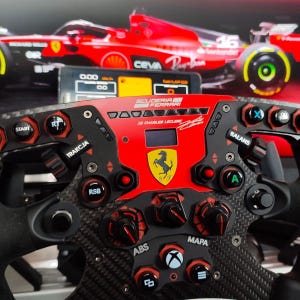 Plate For FANATEC formula V2/2.5 wheel - Ferrari small version sim racig custom