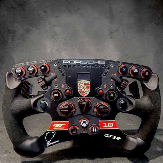 Plate for FANATEC Formula V2/2.5 Wheel - Porsche Version Sim Racig