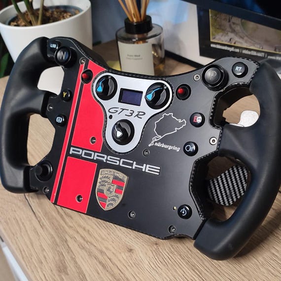 Plate for FANATEC Mclaren Gt3 Wheel - Porsche Version Sim Racig