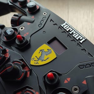 Plate For FANATEC formula V2/2.5 wheel - Ferrari black small version sim racig custom