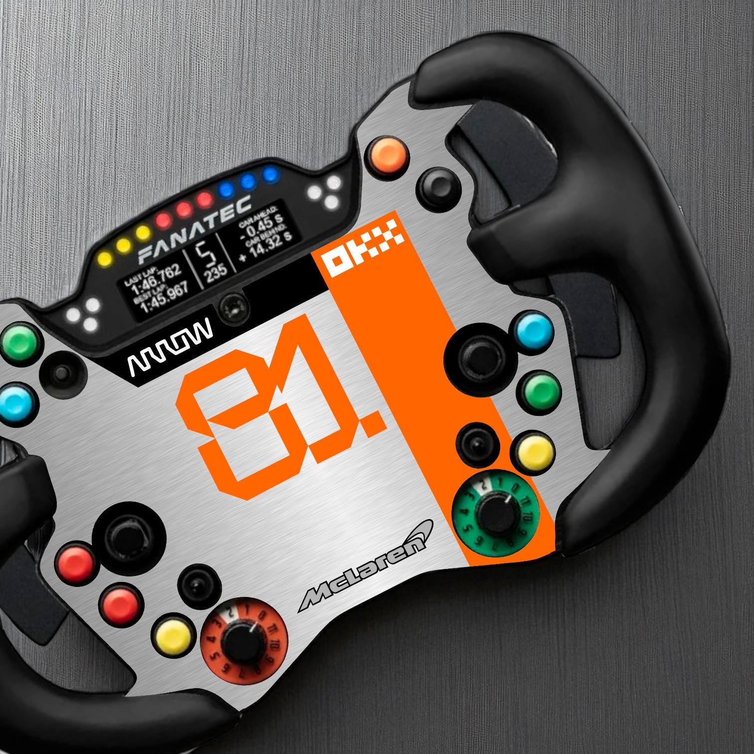 Fanatec Gt3 Endurance Sticker - Etsy