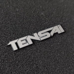 TENSAI Logo: Laser Cut Engraved Audio Emblem