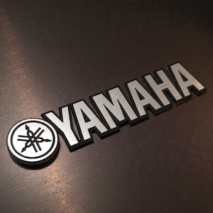 Yamaha Logo: Laser Cut Aluminum Emblem, Audio Restoration