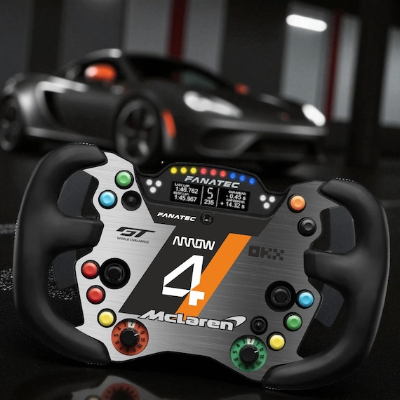 Plate 3D for FANATEC GT3 Endurance Wheel - Etsy