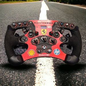 Plate For FANATEC formula V2/2.5 wheel - Ferrari version sim racig custom
