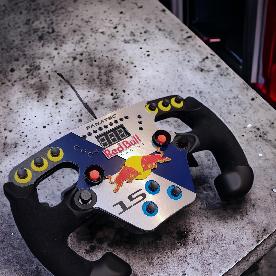FANATEC F1 Esport Wheel Plate: Redbull Sim Racing Customization - Etsy ...