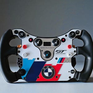 3D Plate for FANATEC McLaren Gt3 wheel - BMW version sim racig custom