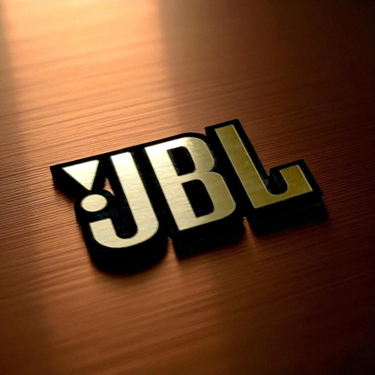 JBLロゴ - レーザーカット＆彫刻 - オーディオ機器のアップグレード