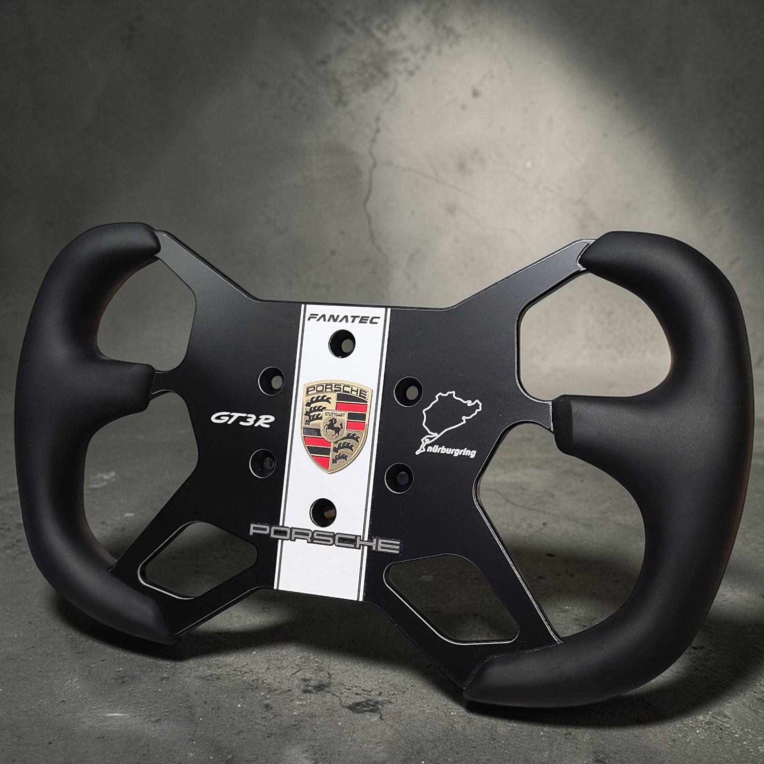 Gt3 Racing Rim FANATEC Clubsport RIM GT3 Wheel Plate: Porsche Sim Racing Customization ...
