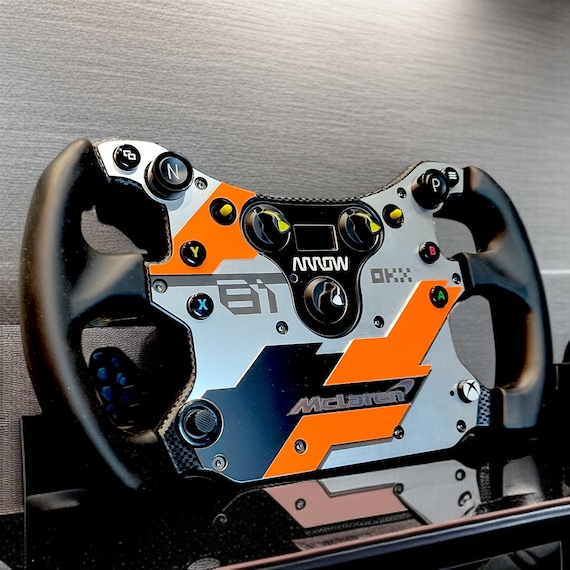 FANATEC Mclaren GT3 Wheel Plate: Custom Sim Racing Mod - Etsy