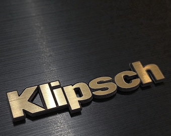 Logo - Laser geschnitten und graviert