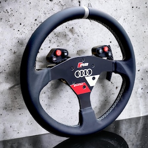 Plate 3D for FANATEC R320  wheel - Audi version sim racig custom