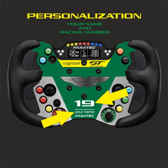 Plate 3D for FANATEC GT3 Endurance Wheel - Etsy