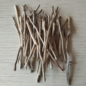 20 Small Driftwood Unique Pieces, Driftwood Sticks, Driftwood Sticks, Driftwood Mix, Freshwater Driftwood for Aquariums, Sea Wood Chunks