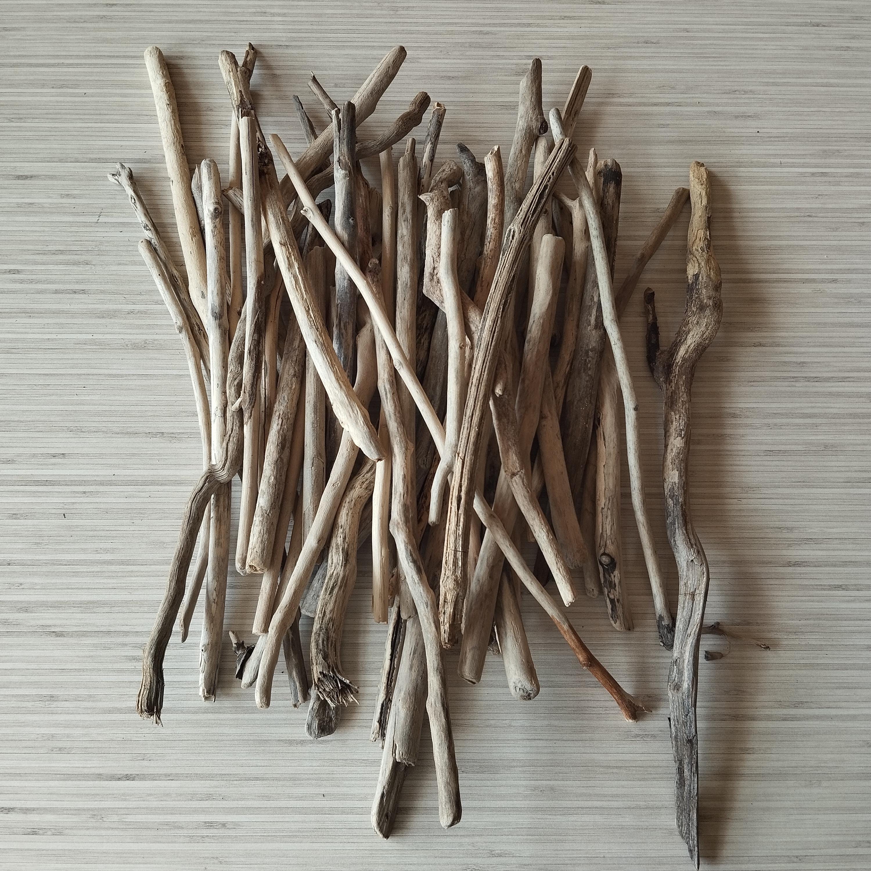 20 Small Driftwood Unique Pieces, Driftwood Sticks, Driftwood Sticks, Driftwood Mix, Freshwater Driftwood for Aquariums, Sea Wood Chunks