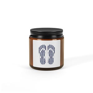 Soy Candle Scented Coastal Vibes 4 oz, 9oz Beach Decor Soy Candle Relaxing Home Fragrance Scented Candle Summer Gift Nautical