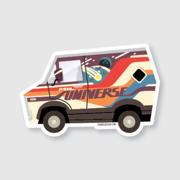 Steven Universe - Mr Universe Van Sticker