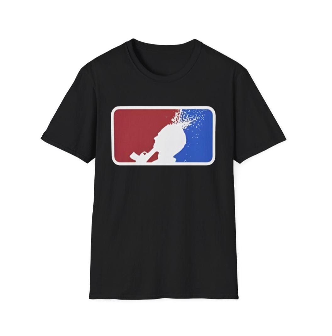 T-shirt Graphique Lancey Foux - Style Y2K Underground Rap - Noir Coton - Neuf Sans étiquettes