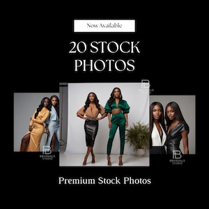 Luxury Hair Stock Images | Hair Models | Luxury Hair Extensions | Wigs | Black African American Women | Website | Social Media Stock Images