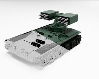 Wolverine Tank - 1/12 Scale - Classified Series (GI Joe) - Digital STL