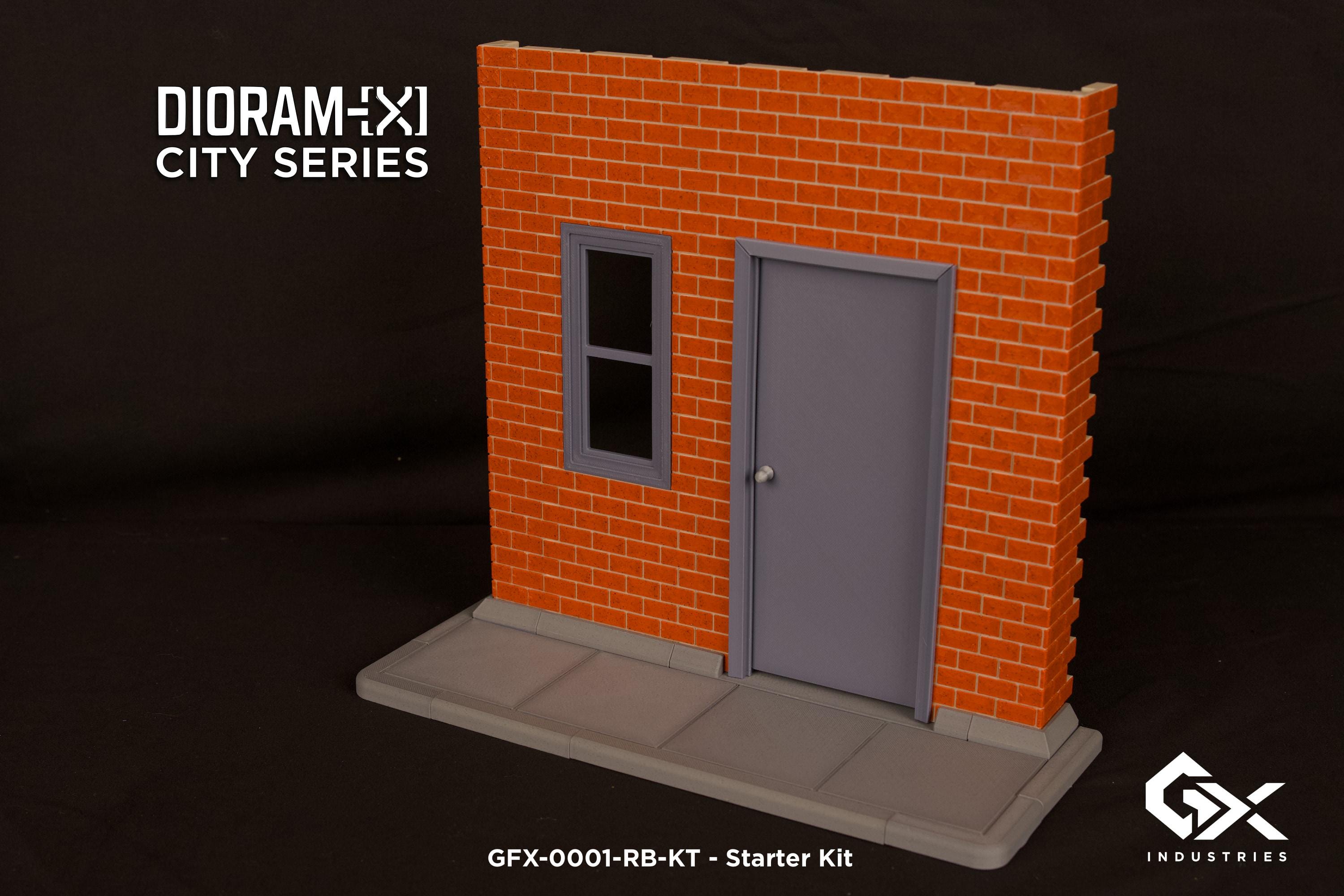 Starter Kit - 1/12 Scale Modular Diorama System - Dioram-x: City