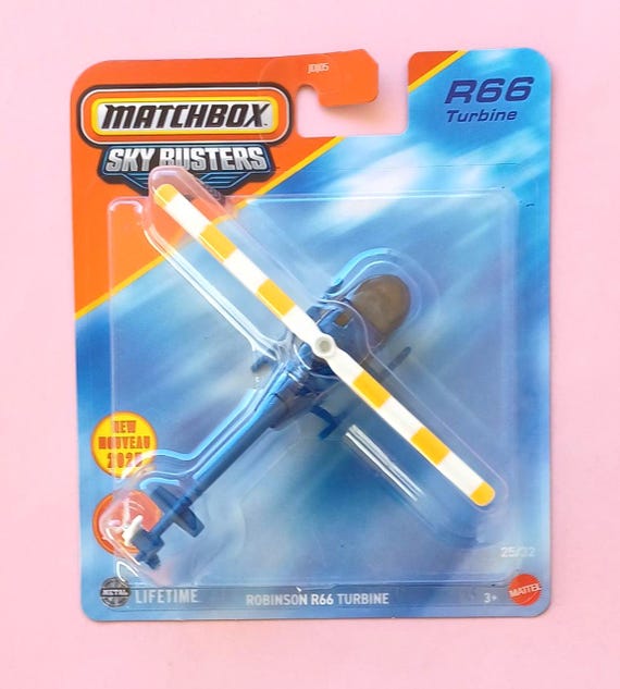 ROBINSON R66 TURBINE, Matchbox Sky Busters, 25/32, (first Release