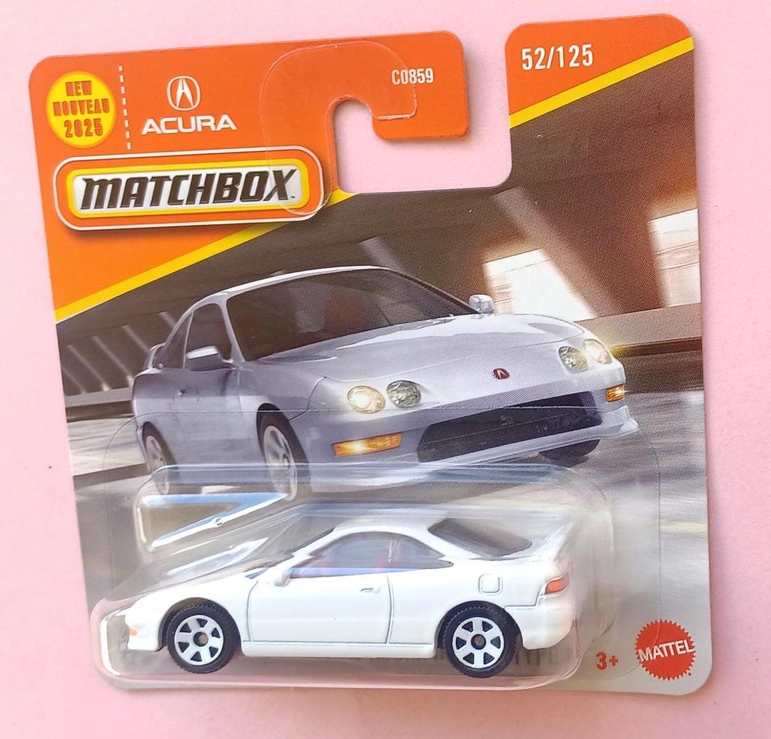 1997 ACURA Integra TYPE R, Matchbox 52/125, Short Card, HTF