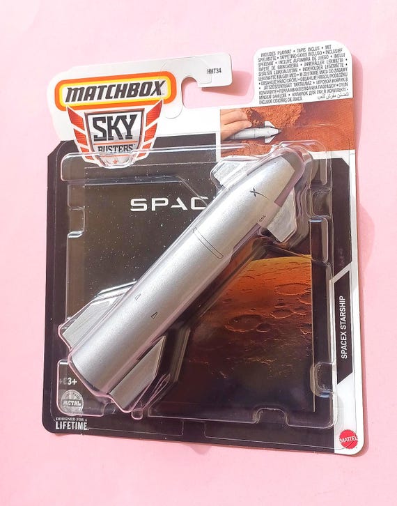 SPACEX STARSHIP, Matchbox Sky Busters, 13/32, Ultra Rare !!!!! - Etsy