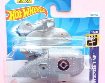 Hot Wheels - Grumobile - HW Screen Time 10/10 - HTB39 - Short Card - Minions - Lighting - Mattel 2024 - 1:64