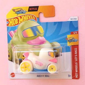 DUCK N' ROLL, hotwheels Let's Race, korte kaart, 167/250