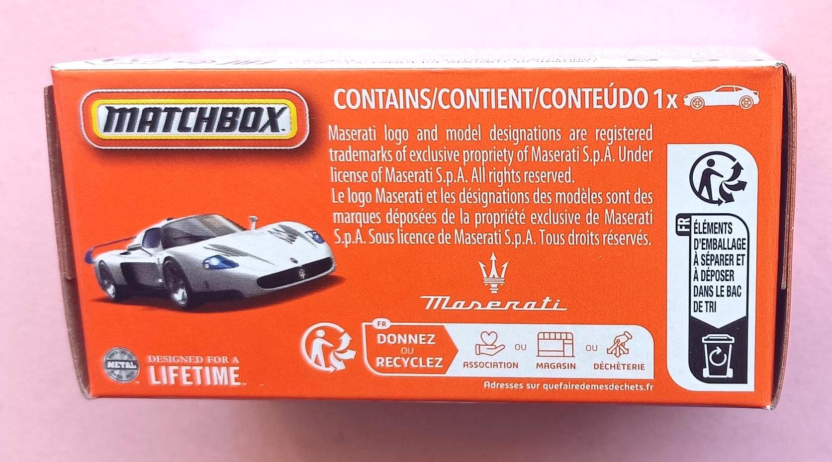 2004 MASERATI MC12, Matchbox, Power Grabs, (FIRST RELEASE