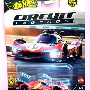 FERRARI 499P, CIRCUIT LEGENDS, Hot Wheels Premium, 1:64 (le Mans