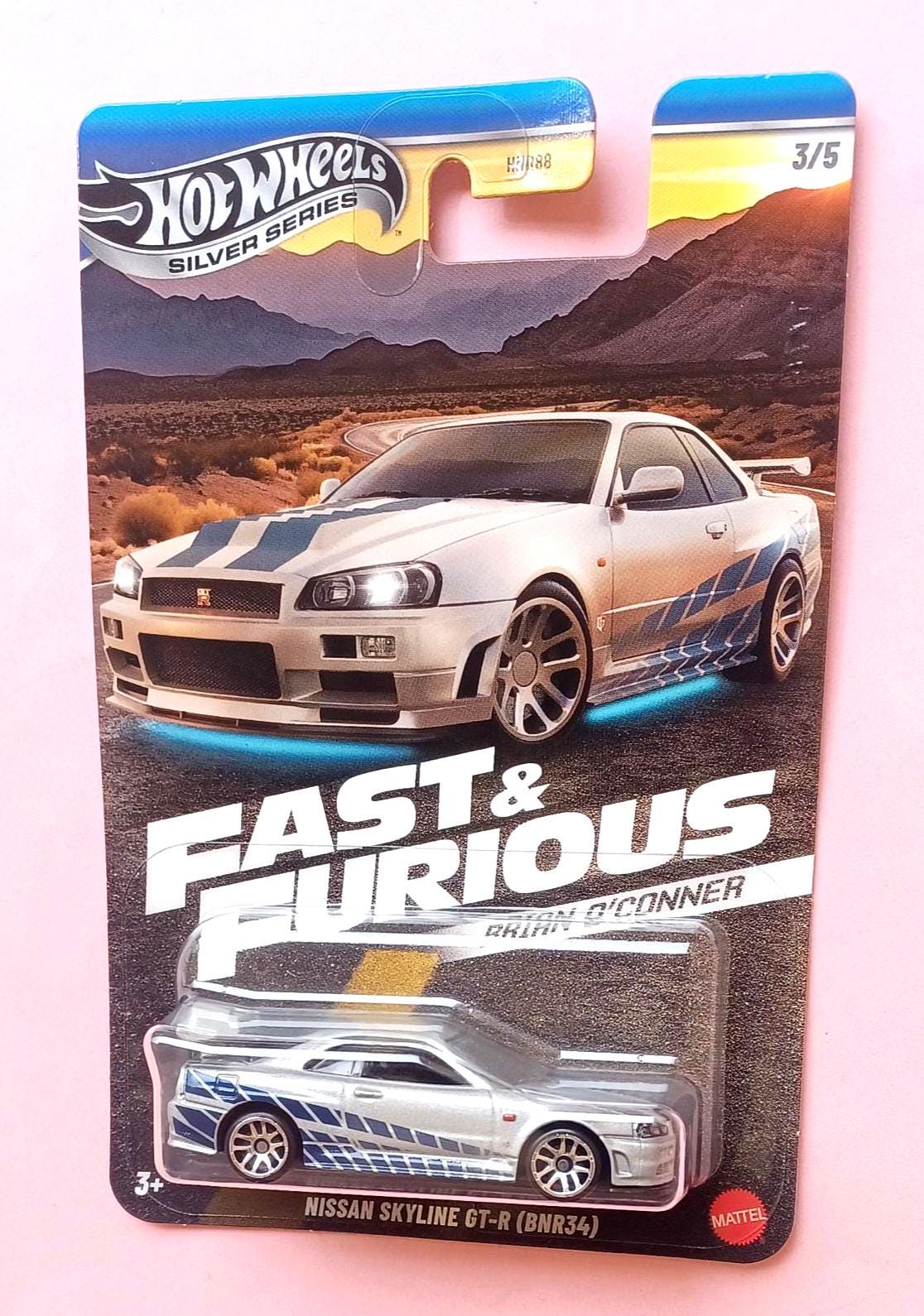 Fast & Furious, Brian O'conner, NISSAN SKYLINE Gt-r (BNR34), Hot