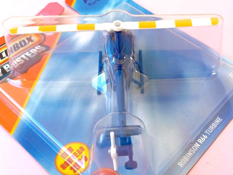 Matchbox Robinson R66 ROBINSON R66 TURBINE, Matchbox Sky Busters, 25/32, (first Release) - Etsy