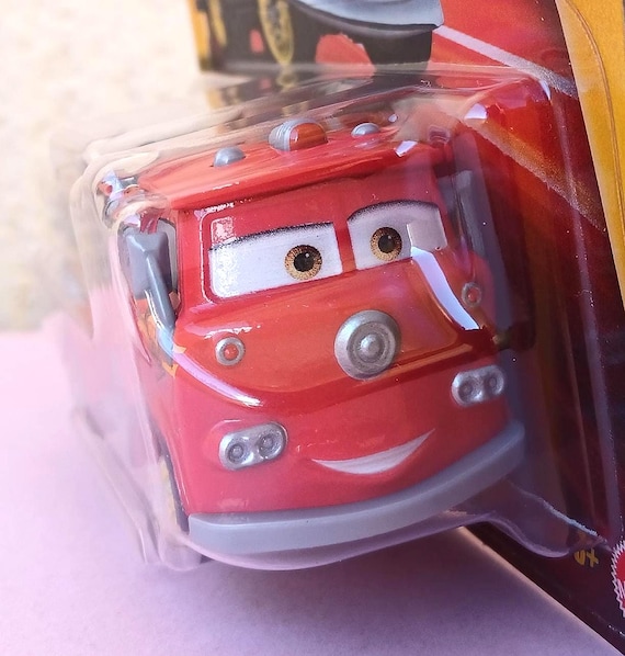RED, Disney Pixar Cars, Race & Rescue, Fire Truck, 1:55, HTF