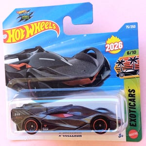 X-CCELERON, hot wheels, 1:64, short card, 75/250 (First Release)