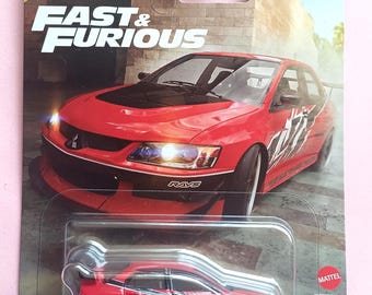 Mitsubishi LANCER EVOLUTION IX, Fast & Furious, Hot Wheels, 1:64