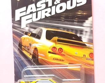 NISSAN SKYLINE Gt-R [BCNR33], hotwheels auto's, Fast & Furious
