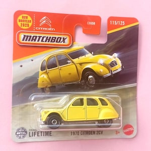 1970 CITROEN 2CV, Matchbox, short card, 115/125