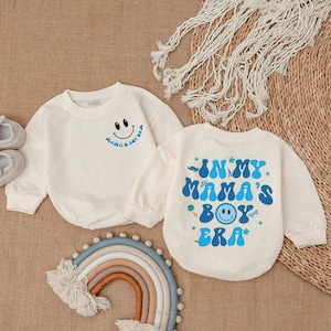 My Mama's Boy Era Romper, Mama's Little Man Bodysuit , Mama's Boy Shirt , Romper for Baby Boy, Baby Boy Outfit, Gift For Baby Boy