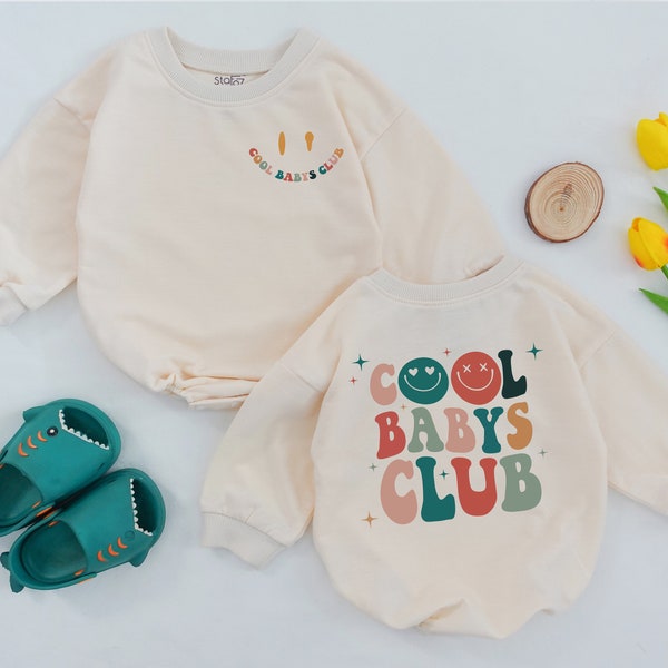 Cool Baby Club Shirt, Baby  Romper, Baby Sweater, Matching Sibling Shirt ,Baby  Outfit, Baby Girl Outfit, Baby Announcement