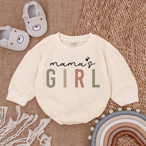 Mama's Girl Bodysuit- Mommy's Bestie Romper - Mother's Day Outfit -Mother's Day Outfit- Baby Romper - Baby bodysuit- Newborn Outfit