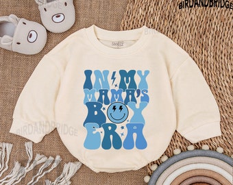 My Mama's Boy Era Romper, Mama's Little Man Bodysuit , Mama's Boy Shirt , Romper for Baby Boy, Baby Boy Outfit, Gift For Baby Boy