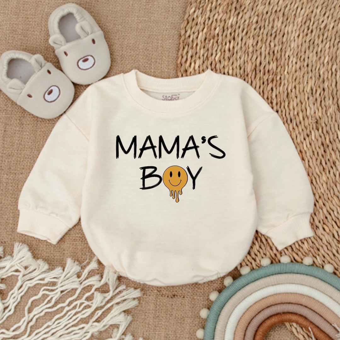 Mama's Boy Romper, Mama's Little Man Bodysuit , Mama's Boy Shirt