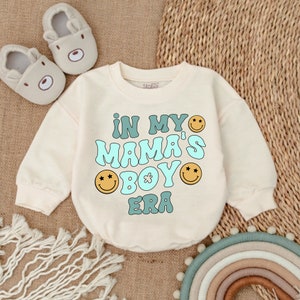 My Mama's Boy Era Romper, Mama's Little Man Bodysuit , Mama's Boy Shirt , Romper for Baby Boy, Baby Boy Outfit, Gift For Baby Boy