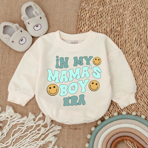 My Mama's Boy Era Romper, Mama's Little Man Bodysuit , Mama's Boy Shirt , Romper for Baby Boy, Baby Boy Outfit, Gift For Baby Boy