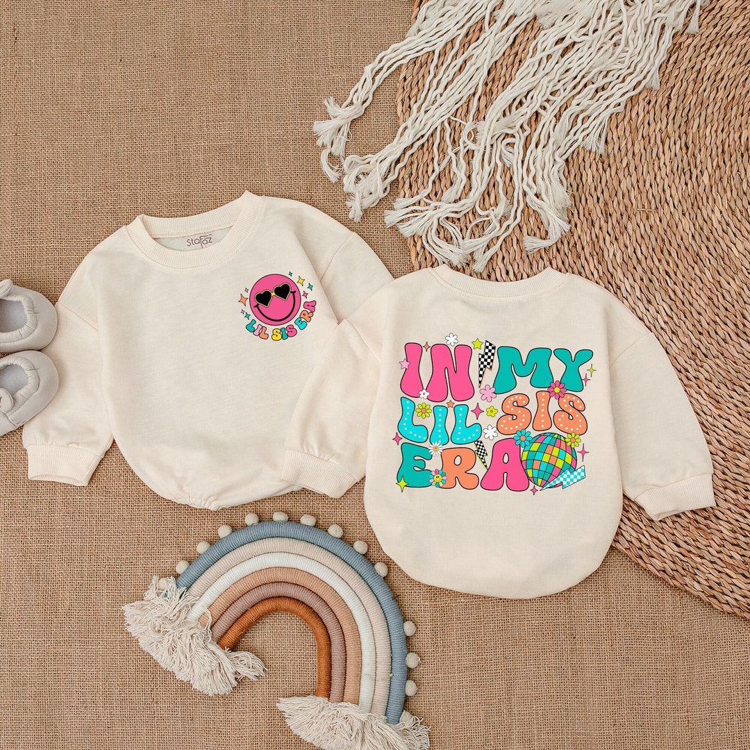Lil Sister Handsmocked Romper